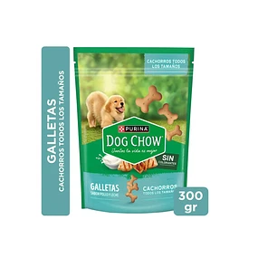 Galletas Purina Dog Chow Cachorro 300 grs