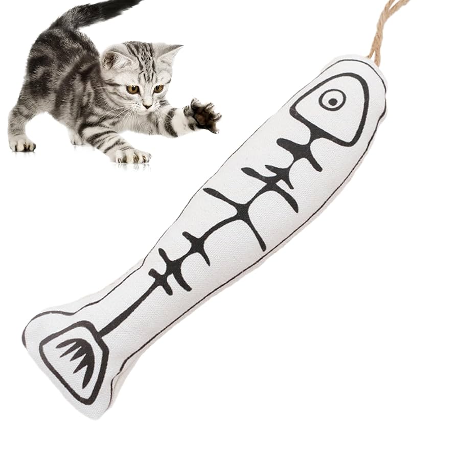 Peluche de Pez con Catnip 20 Cm