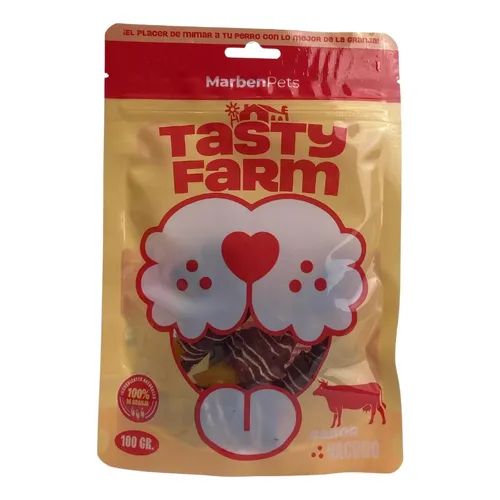 Tasty Farm Papas envueltas en Vacuno 100 grs