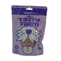 Tasty Farm  Perro Trocitos de Pato 100 grs