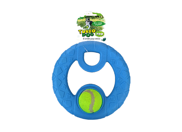 Disco Volador con pelota turbo dog