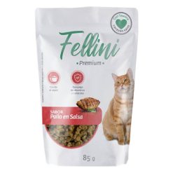 Fellini Pouch Gato Pollo en Salsa 85 grs