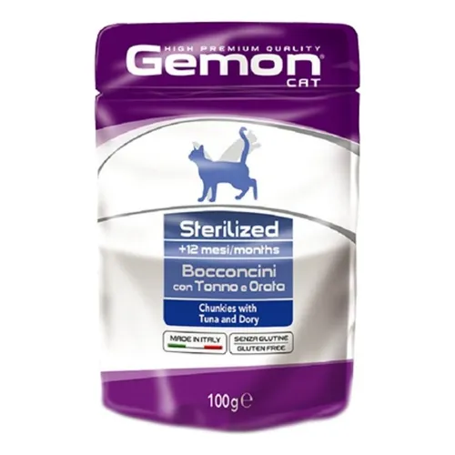 Gemon Sterilizaded adulto Tuna and Dory