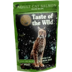 Pouch Taste of the Wild Adulto Gato Salmon 85 gr