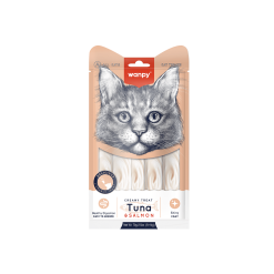 Wanpy Snack Creamy Gato Tuna & Salmón 70 grs.
