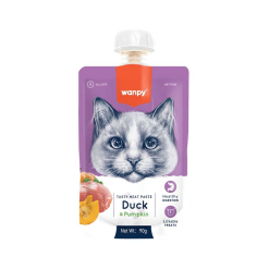 Wanpy Tasty Paste Gato Duck & Pumpkin 90 grs