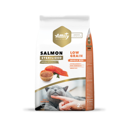 Amity Gato Adulto Esterilizado Salmon 2 Kg.