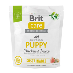 Brit Care Puppy pollo con insecto 1 kg