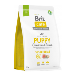 Brit Care Puppy pollo con insecto 3 kg