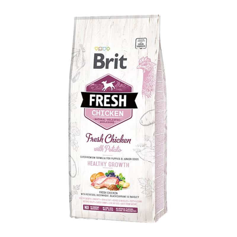 Brit Fresh Chicken With Potato Puppies Healthy Growth 2.5 kg