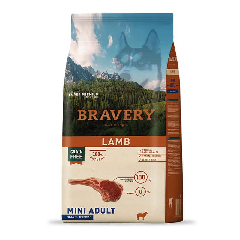 Bravery Perro Mini Adulto Lamb Small Breeds 2 kg