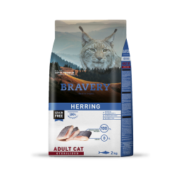 Bravery Gato Adulto Sterilized Herring 2 kg
