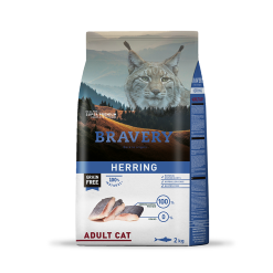 Bravery Gato Adulto Herring 2 kg