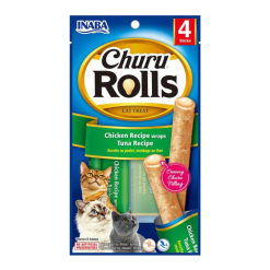 Churu Rolls Gato Chicken With Tuna Recipe Wraps 40 grs