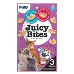 Inaba Juicy Bites Gato Shrimp % Seafood MIx Flavor 11.3 grs