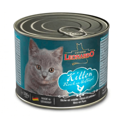 Leonardo Lata Pollo Gato 200 gr