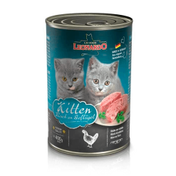 Leonardo Lata Pollo Kitten 400 gr