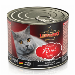 Leonardo Lata Vacuno Gato 200 gr