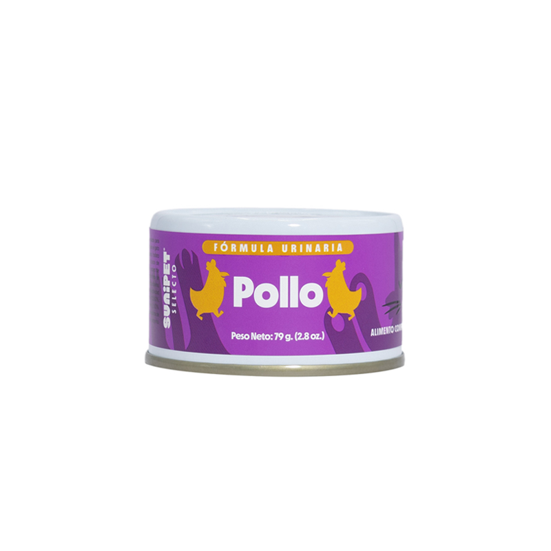 Sunipet Selecto Fórmula Urinaria Pollo 79 grs