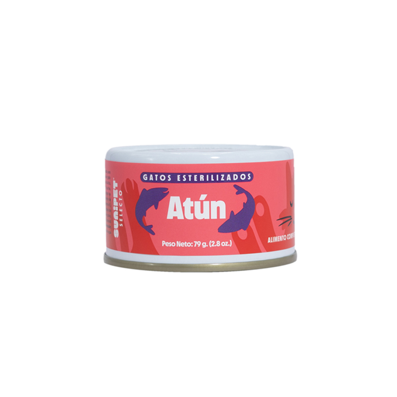 Sunipet Selecto Fórmula Esterilizado Atún 79 grs