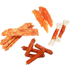 Alternative view of Wanpy Snack Jerky Perro Assorted Multi Treats 300 grs