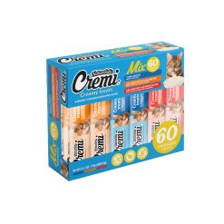Cremi Naturalistic Creamy Tuna With Salmon & Shrimp 60 Und 720 grs