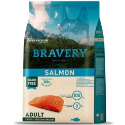Bravery Perro Adulto Large/Médium Breeds Salmon 4 Kg.