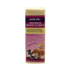 Viruta Emily Pets Premium Wood Flakes Lavanda
