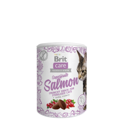 Brit Care Gato Snack Superfruits Salmon 100 gr