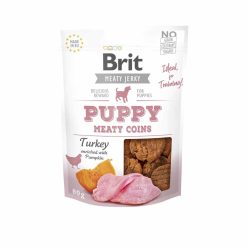 Brit Meaty Jerky Puppy Turkey & Chicken Fillets Bar 80 gr.
