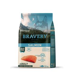 Bravery Perro Adulto Large/Medium Breeds Salmon 12 kg.