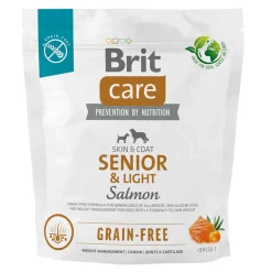 Brit Care Perro Senior&Light All Breed Salmon 1Kg