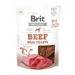 Brit Meaty Jerky Beef & Chicken Real Fillets 80 gr