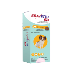 Bravecto Perro 1 Mes – 2 a 4,5kg