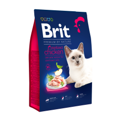 Brit Premiun By Nature Gato Adulto Esterilizado Pollo 1,5kg