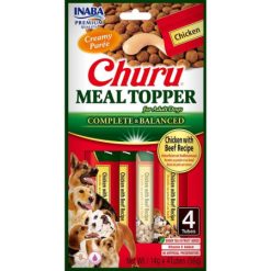 Churu Meal Topper Perro Chicken con Beef 4 Tubos 56 Grs.