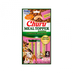 Churu Meal Topper Perro Chicken con Salmon 4 Tubos 56 Grs.