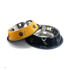 Plato metálico para perro Grande