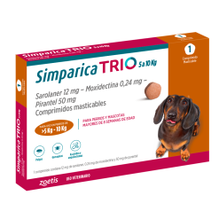 Simparica Trio 5 a 10 kg – 1 comprimido