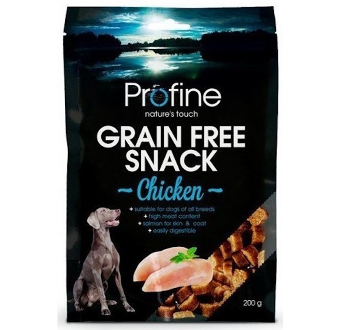 Profine Snack para Perro Libre de Grano Sabor Pollo 200 gr