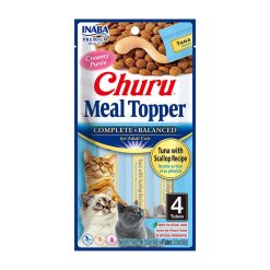 Churu Meal Topper Gato Atun con Ostion 4 Tubos 56 Grs.