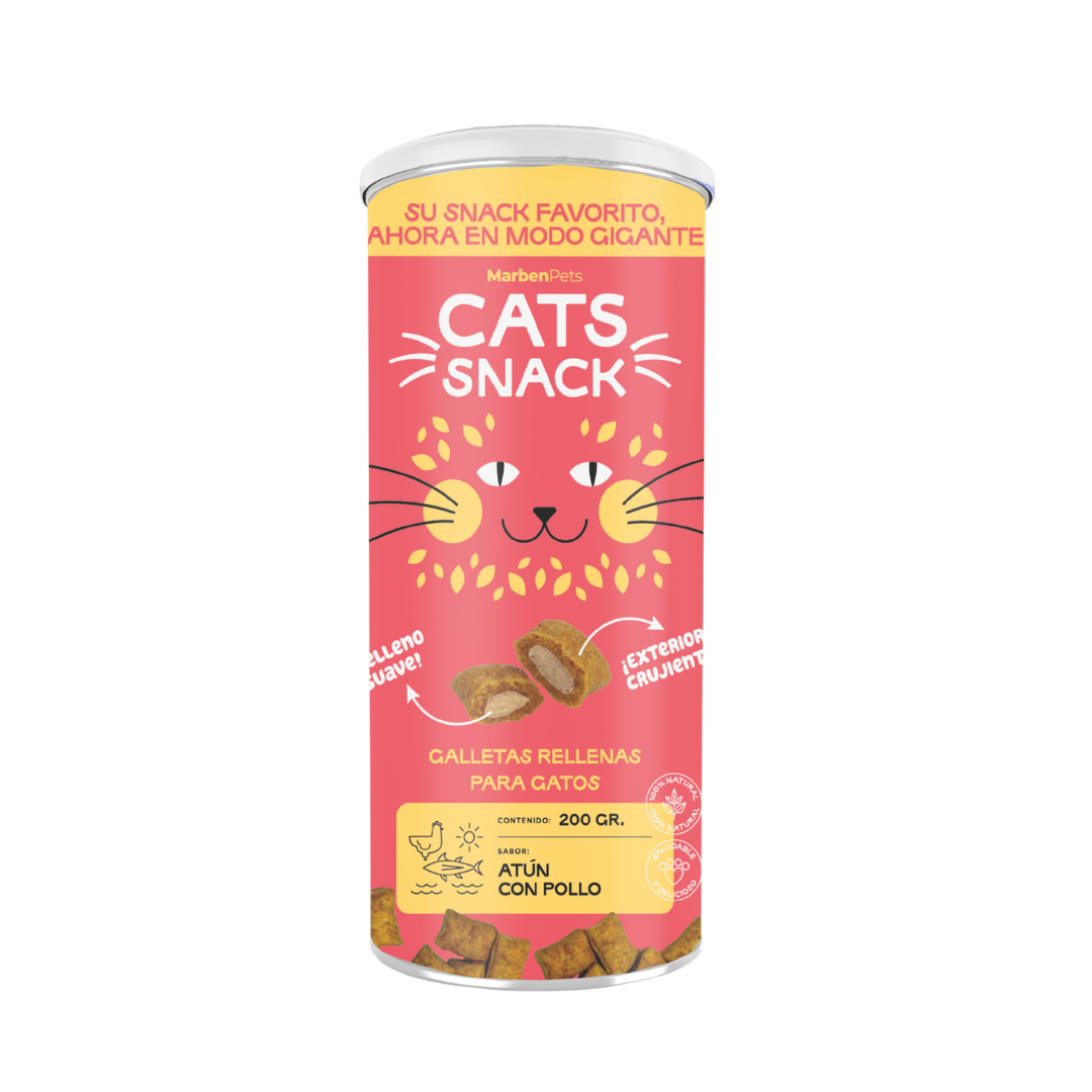 Tarro Galletas Rellenas Atún con Pollo 200gr