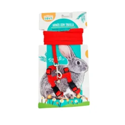 Arnés con Trailla Conejo