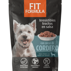 Fit formula con carne de Cordero para perros de 85 gr.