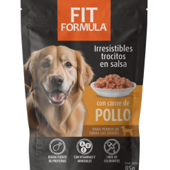 Fit formula con carne de Pollo para perros de 85 gr.