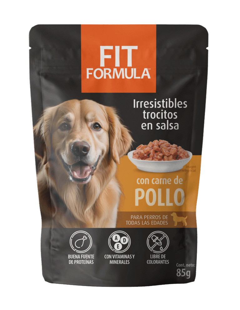 Fit formula con carne de Pollo para perros de 85 gr.
