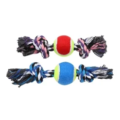 Juguete Perro Pelota Cuerda Warrior