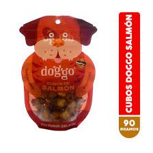 Snack Doggo Cubos De Salmón 90gr