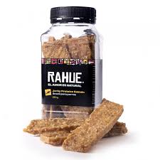 Snack Rahue Jerky Proteico Salmón Para Perros 250gr