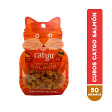Snack Catgo Cubitos De Salmón 50gr